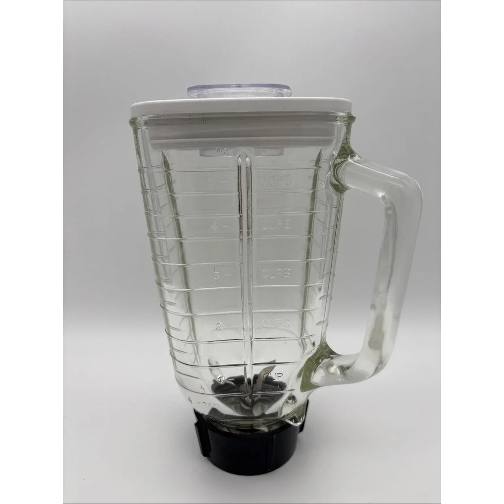 Oster Regency Blender Glass Jar 5 Cup w/ Lid & Blade Original Vintage